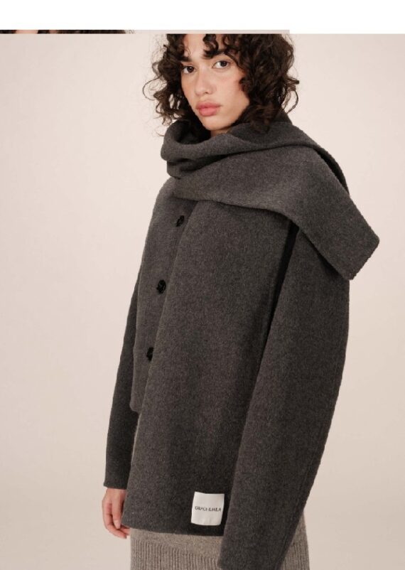 echarpe siley anthracite