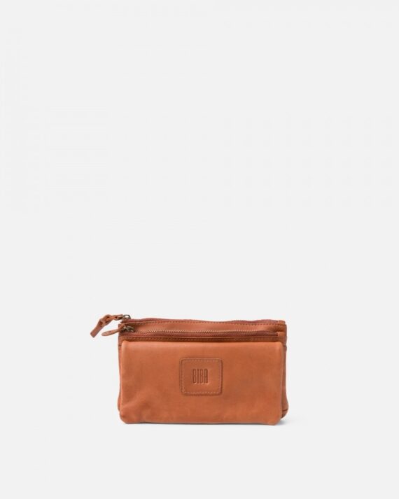 Portefeuille en cuir BIBA Boston Tan