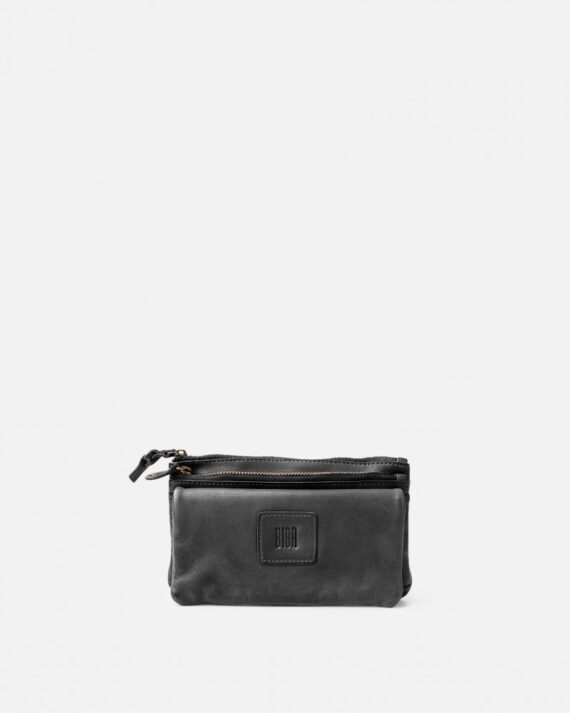 Portefeuille en cuir BIBA Boston Black