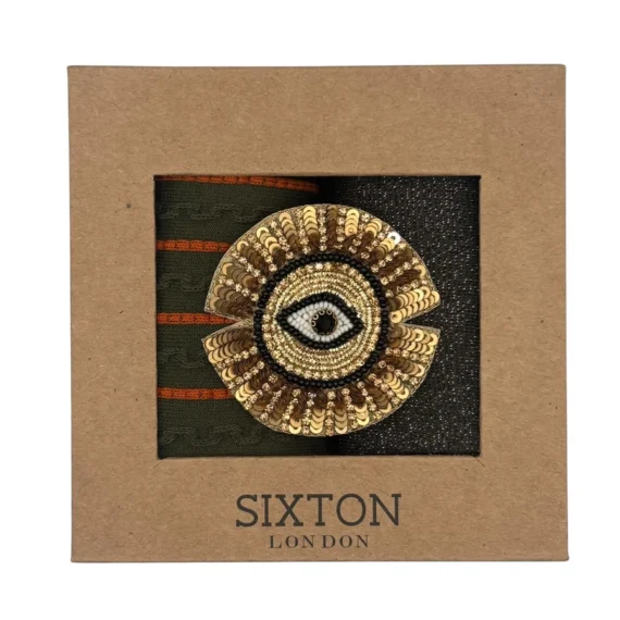 Duo de boîtes de chaussettes Ivy Lyon & Ivy Tokyo avec épingle Sunray Eye