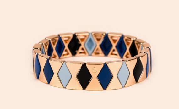 Bracelet Losange Azur