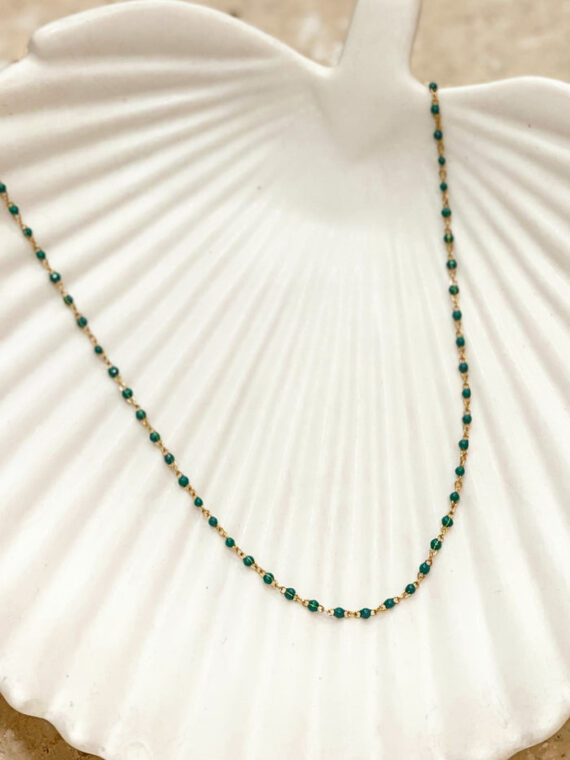 Collier Lioz Vert Sapin Shyloh Paris