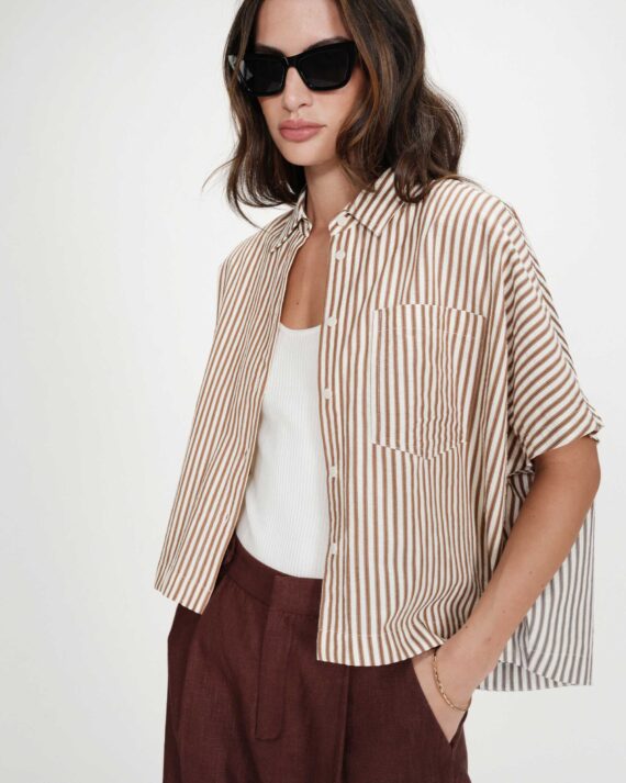 Chemise à rayures Vercia