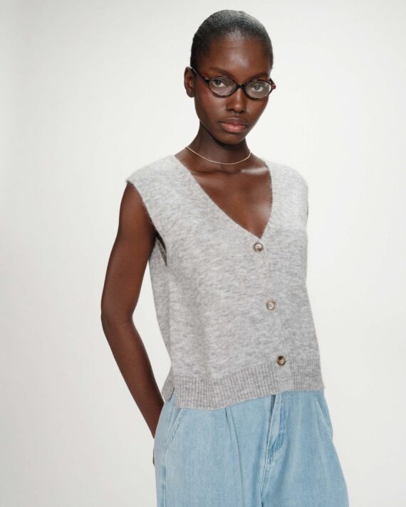Cardigan sans manche Nars