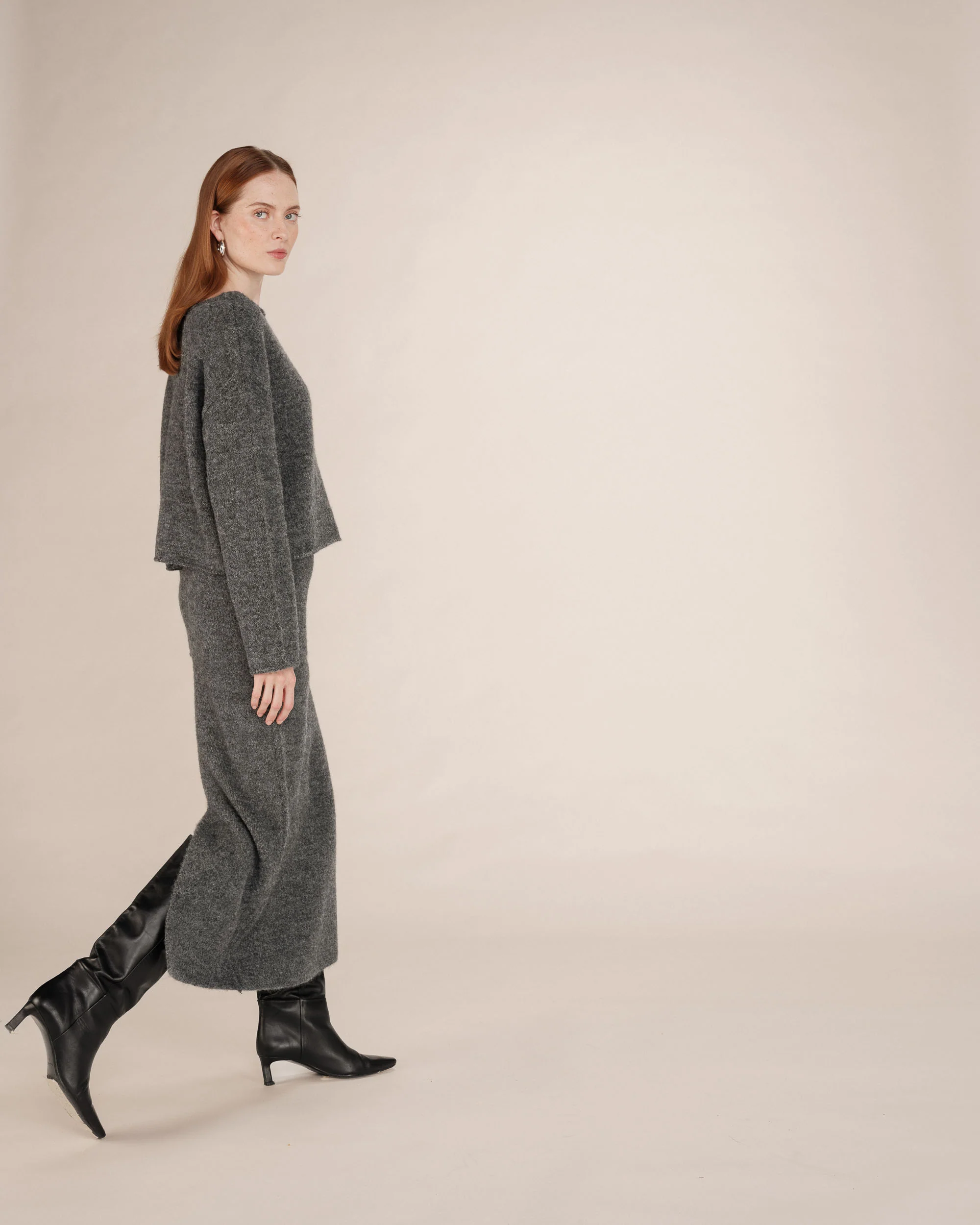 Jupe toundra anthracite