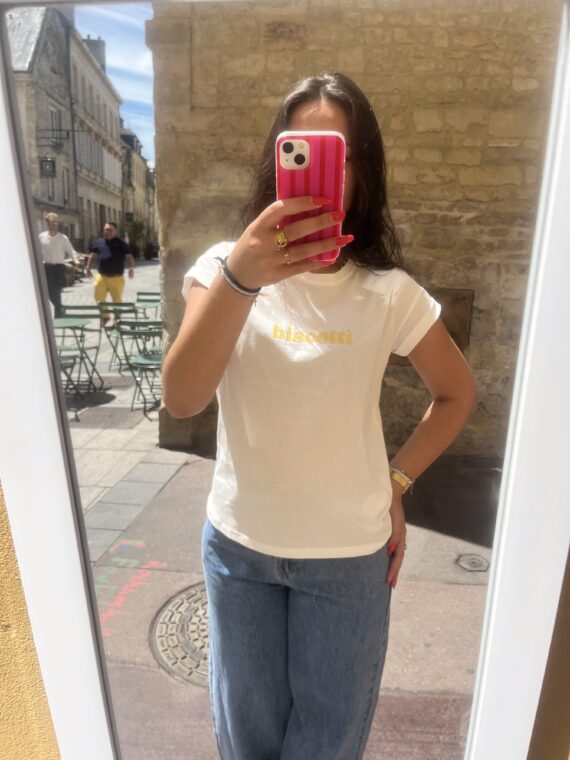 T-SHIRT WYLO Biscotti