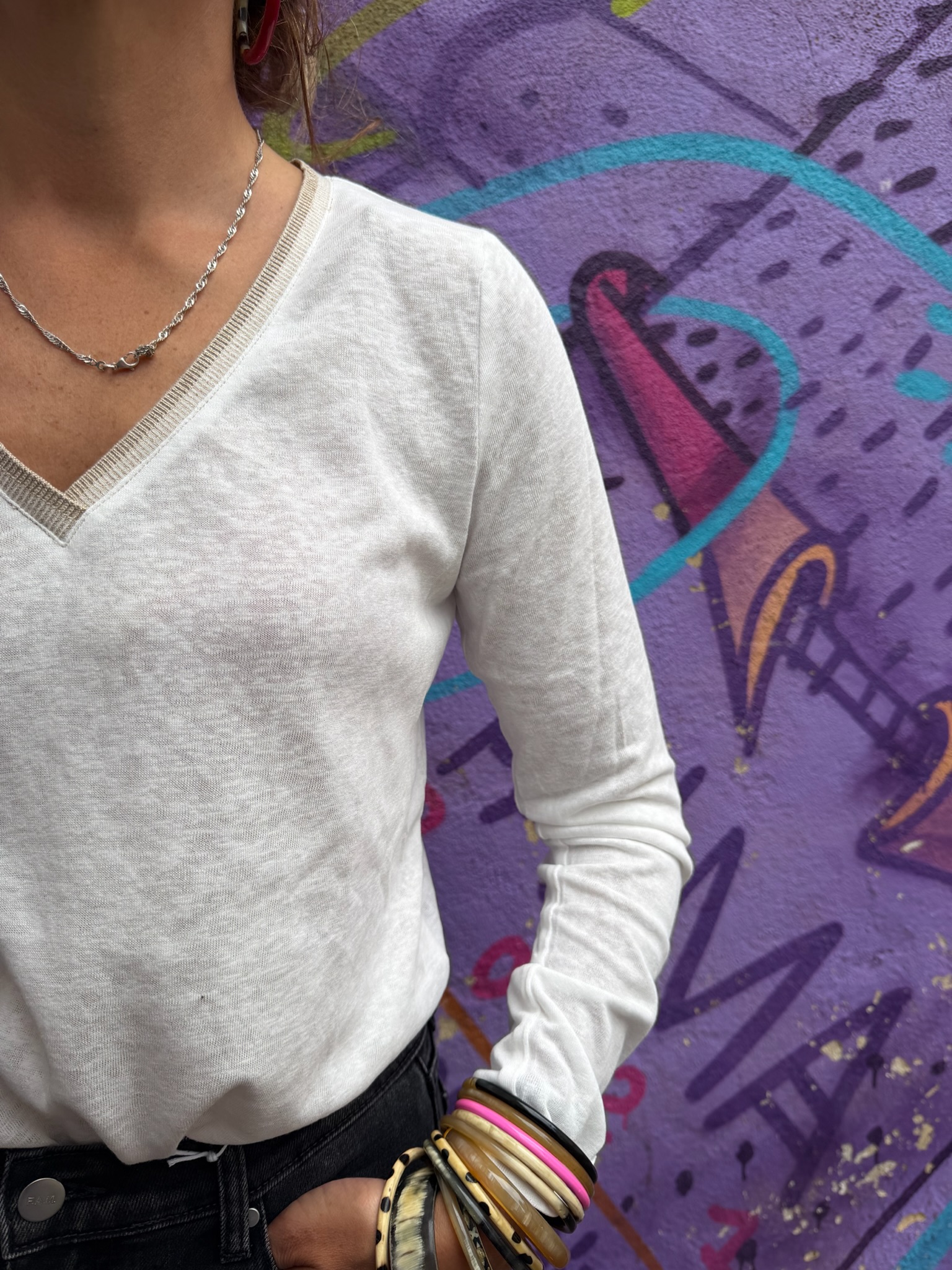 T-SHIRT ABRICOT