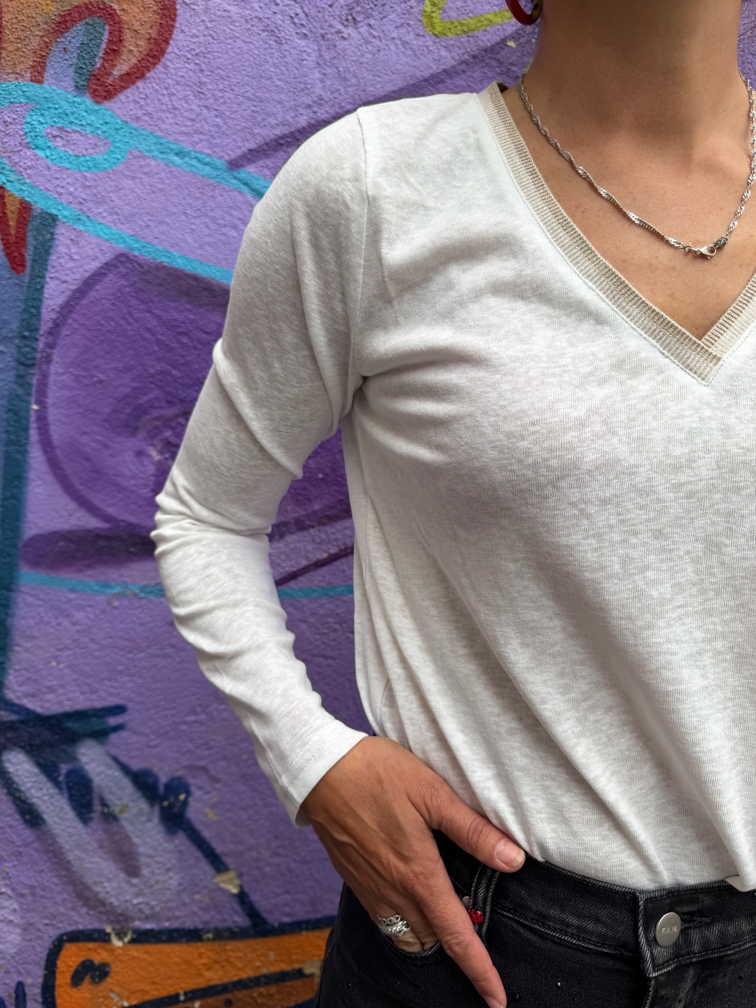 T-SHIRT ABRICOT