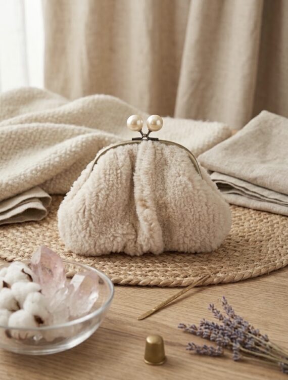 Porte-monnaie Doux Cocon Beige