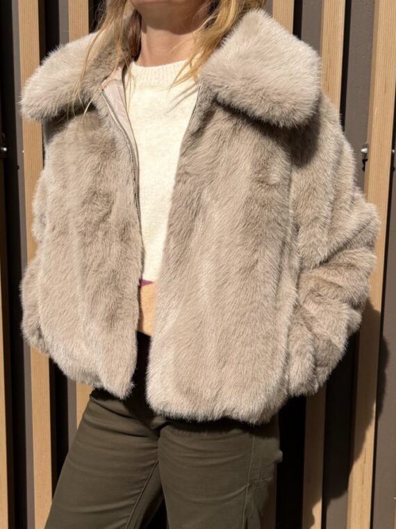 MANTEAU SHONNA GREIGE