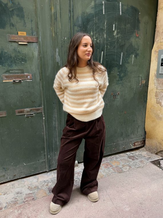 PANTALON ABRIEL CHOCOLAT