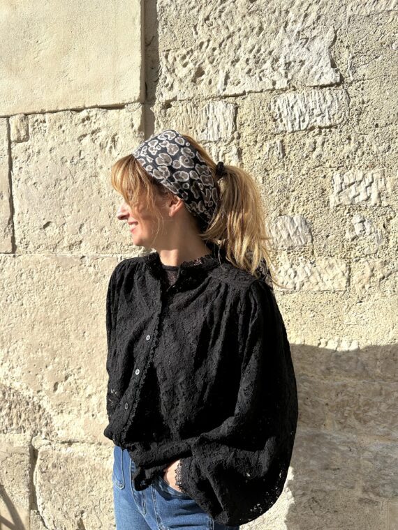 BLOUSE ANITA NOIR
